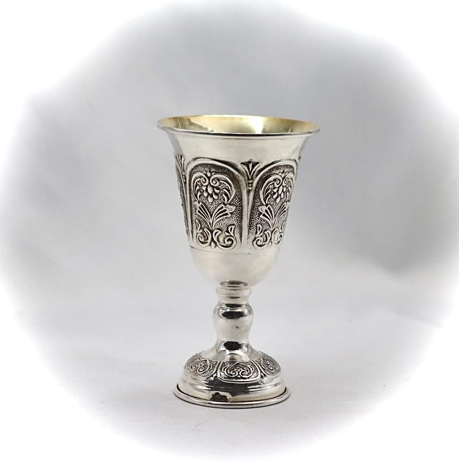 Sterling silver wine cup