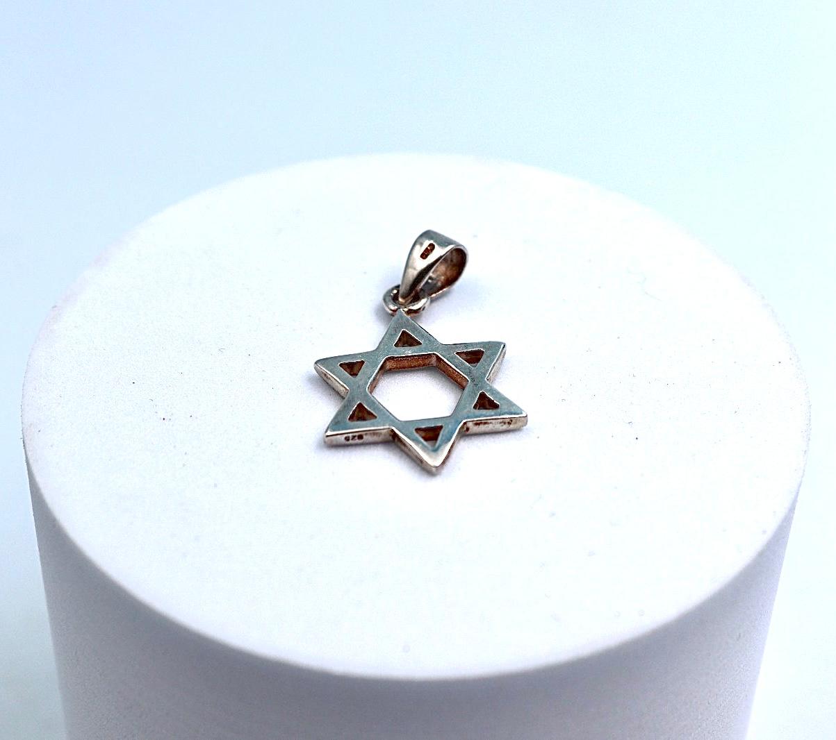 Star of David pendant.