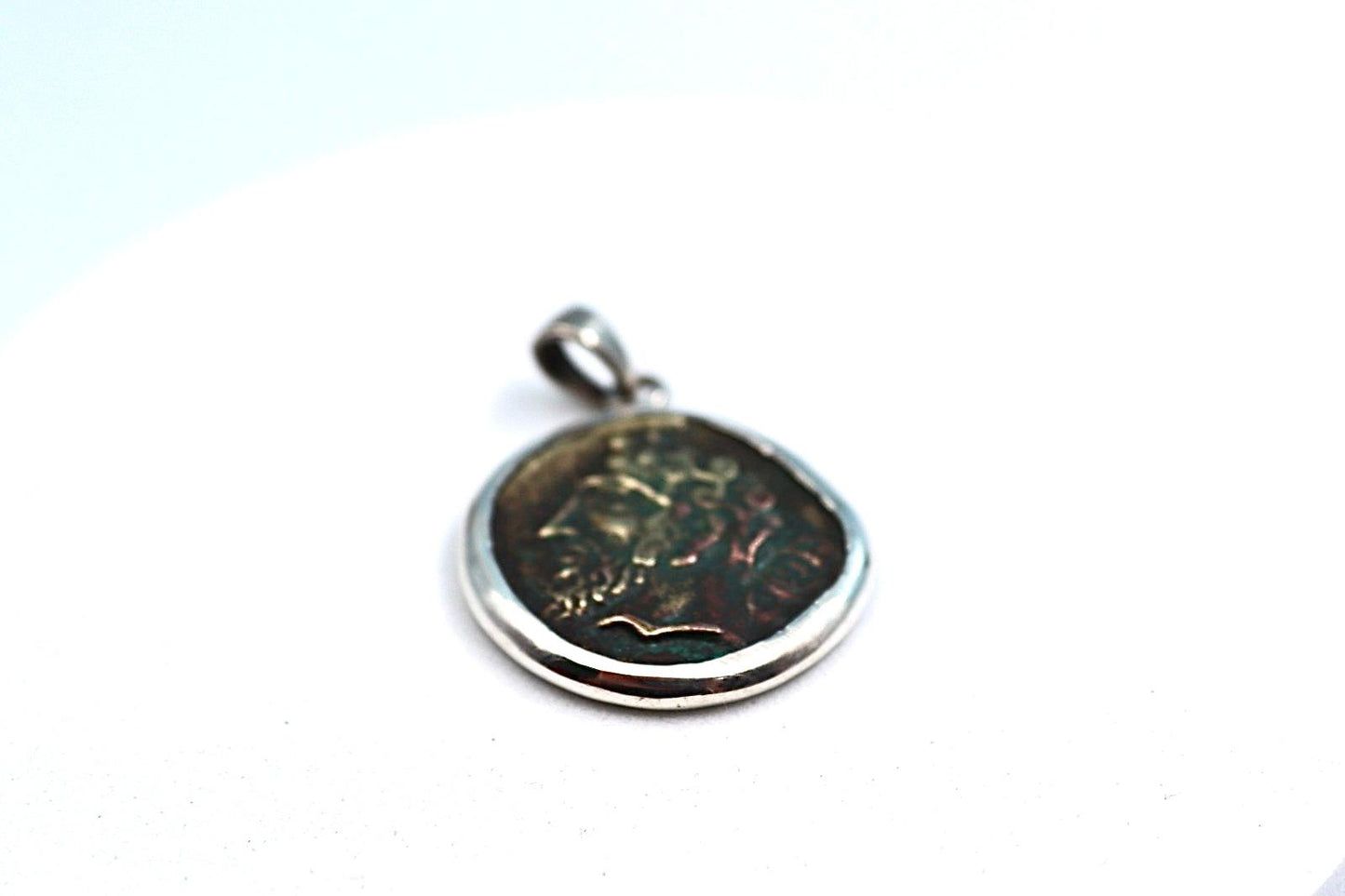replica of an ancient Roman coin