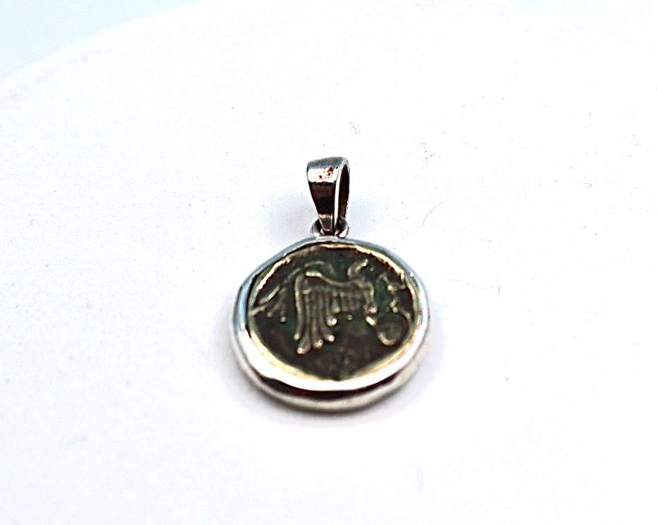 replica of an ancient Roman coin