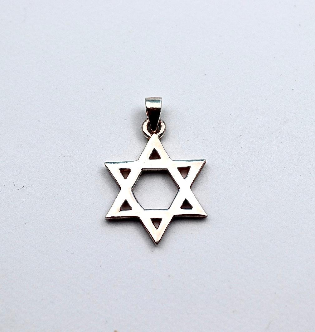 Star of David pendant.