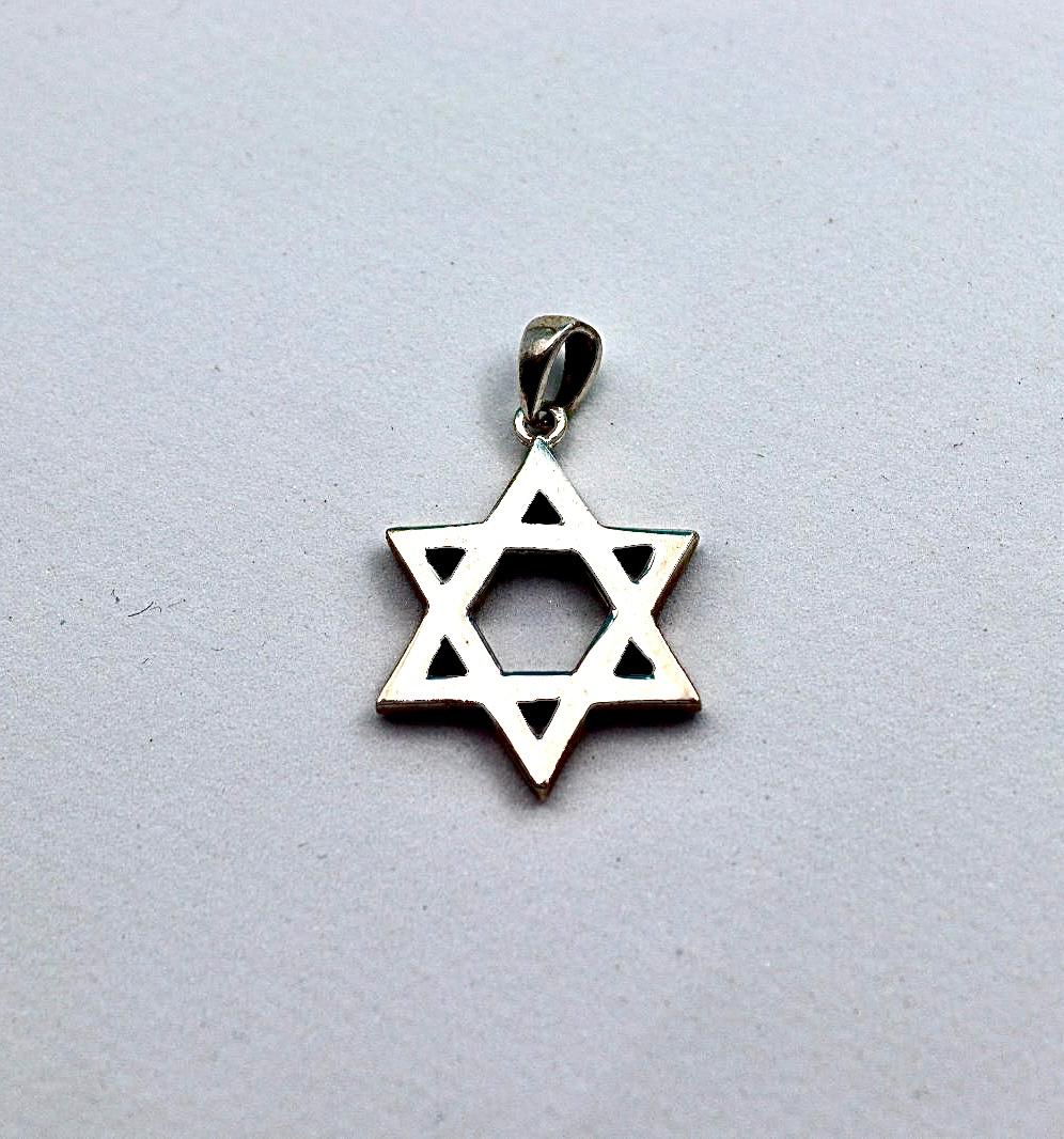 Star of David pendant.