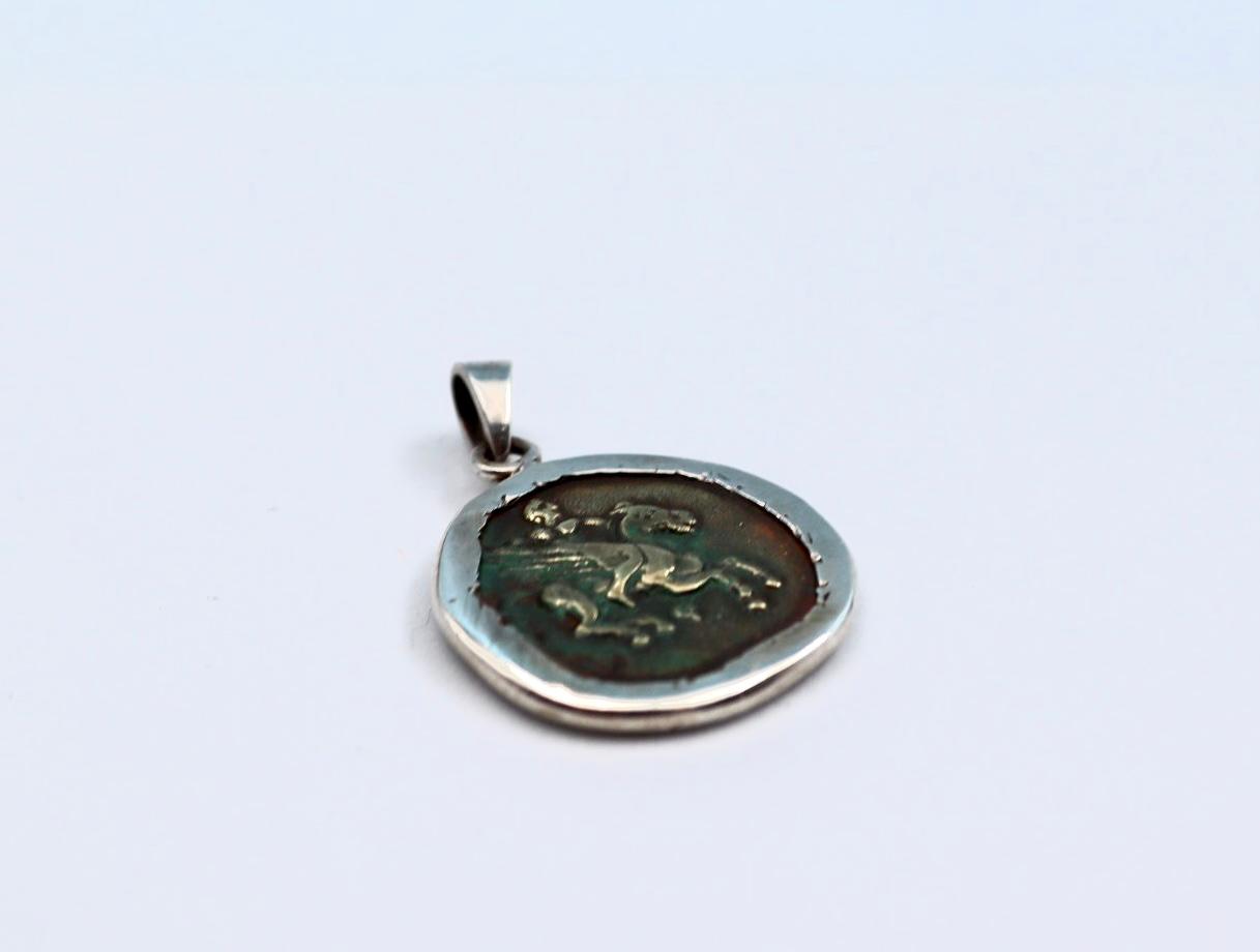 replica of an ancient Roman coin
