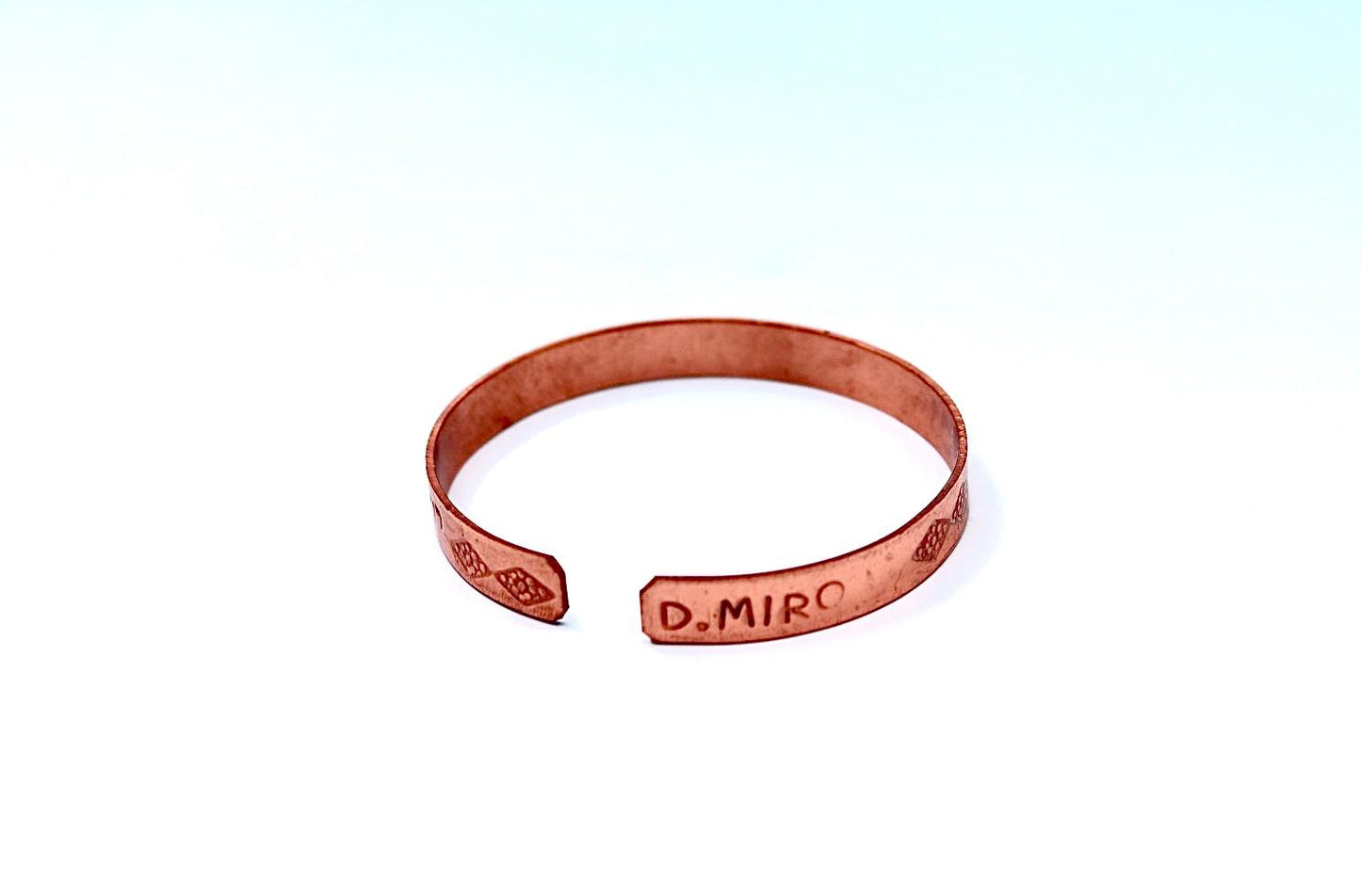 copper bracelet engraved the Cohen Blessing
