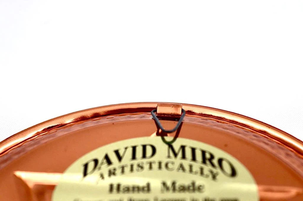 copper plate with the "Star of David"