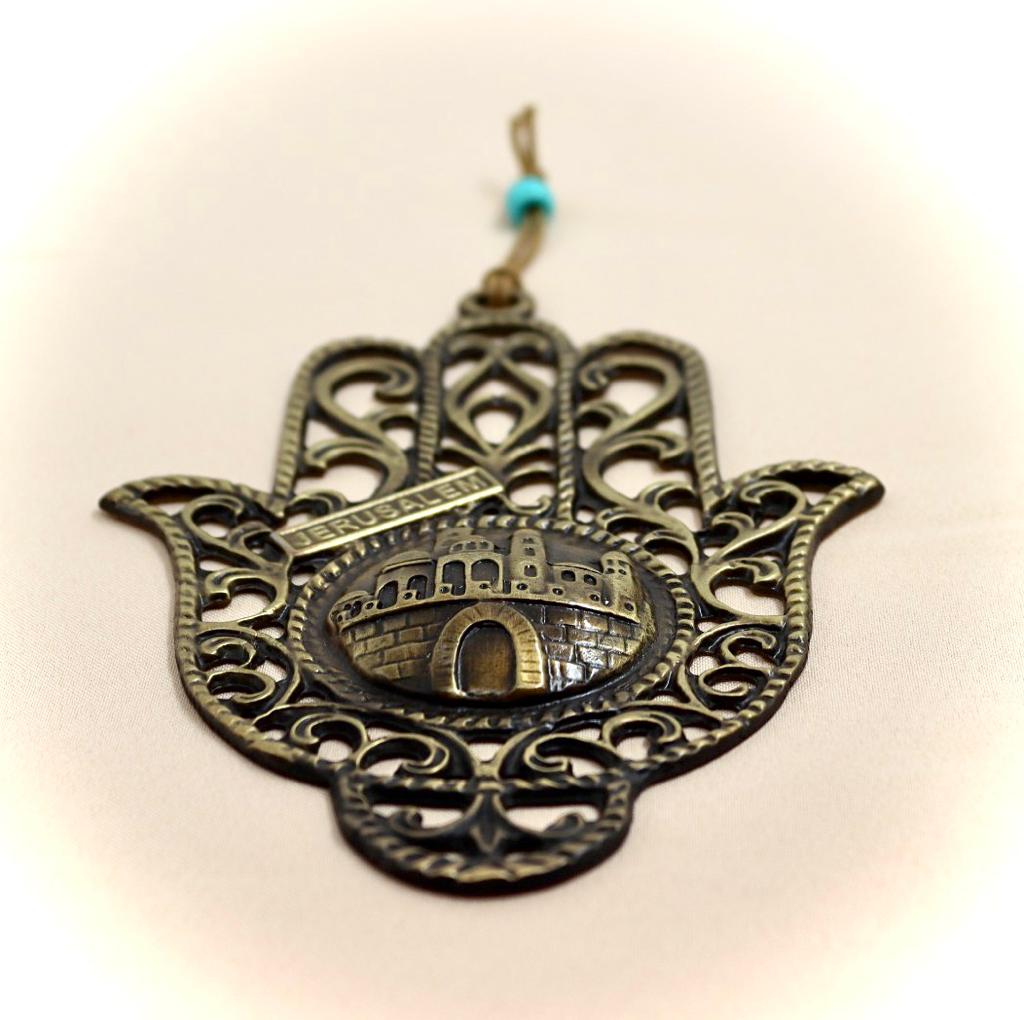 Hamsa with Jerusalem