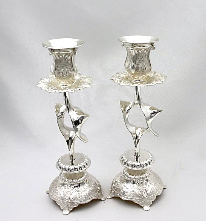 Star of David Candlesticks