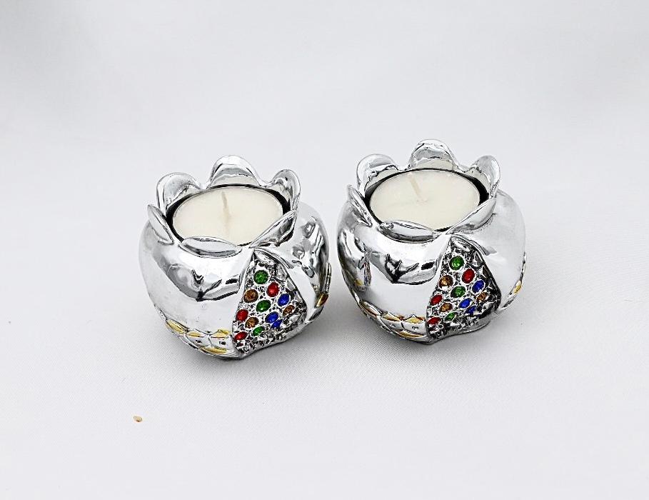 Pomegranate Candlesticks