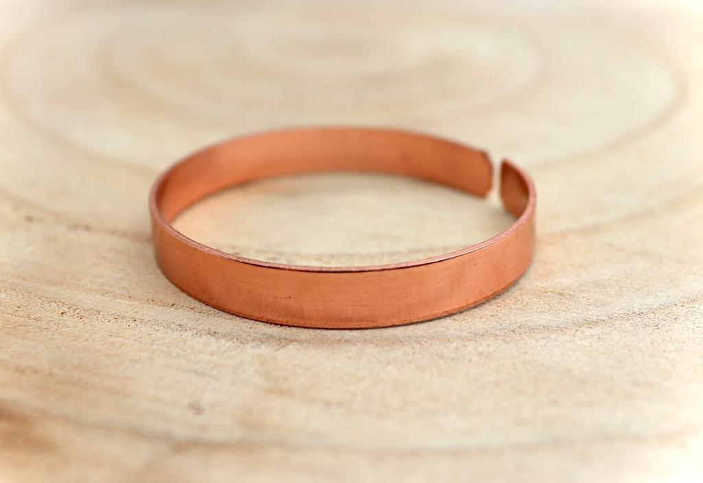 smooth  copper bracelet