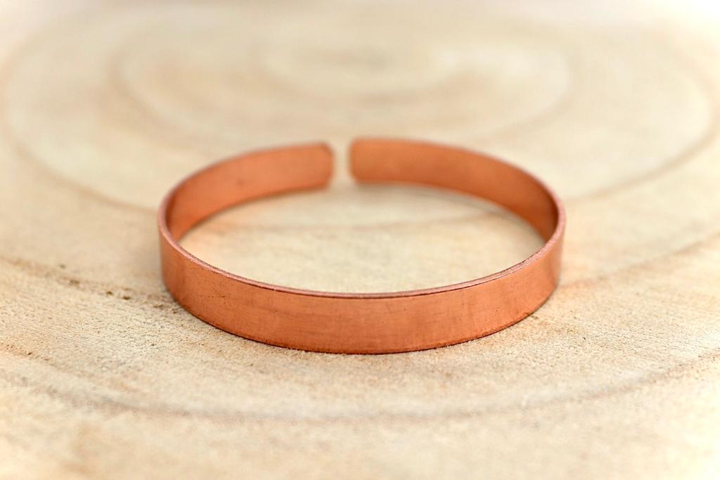 smooth  copper bracelet