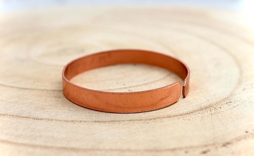 smooth  copper bracelet