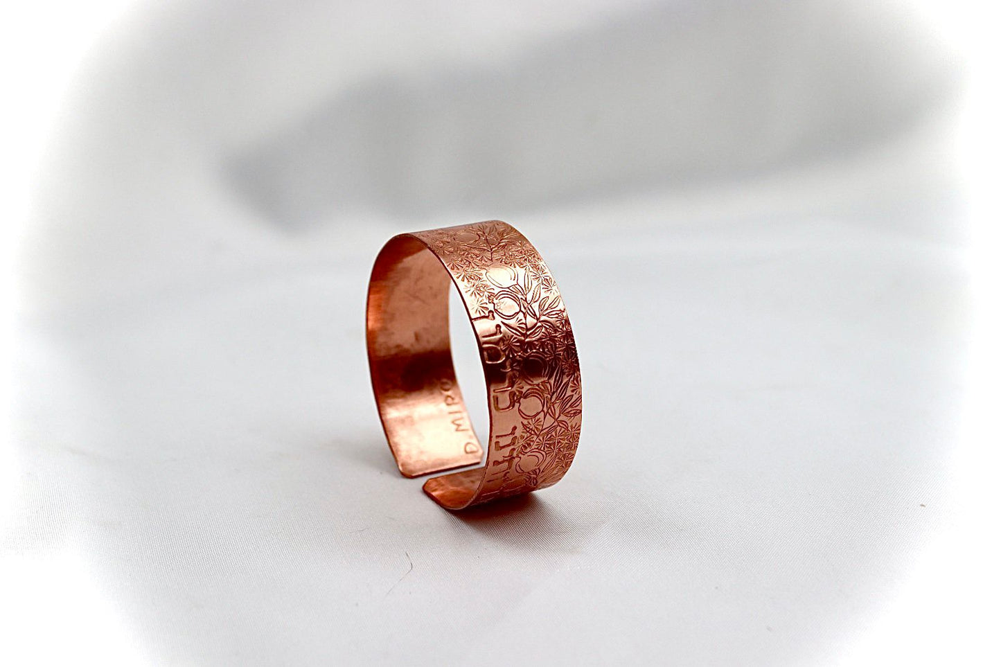 copper bracelet pomegranate