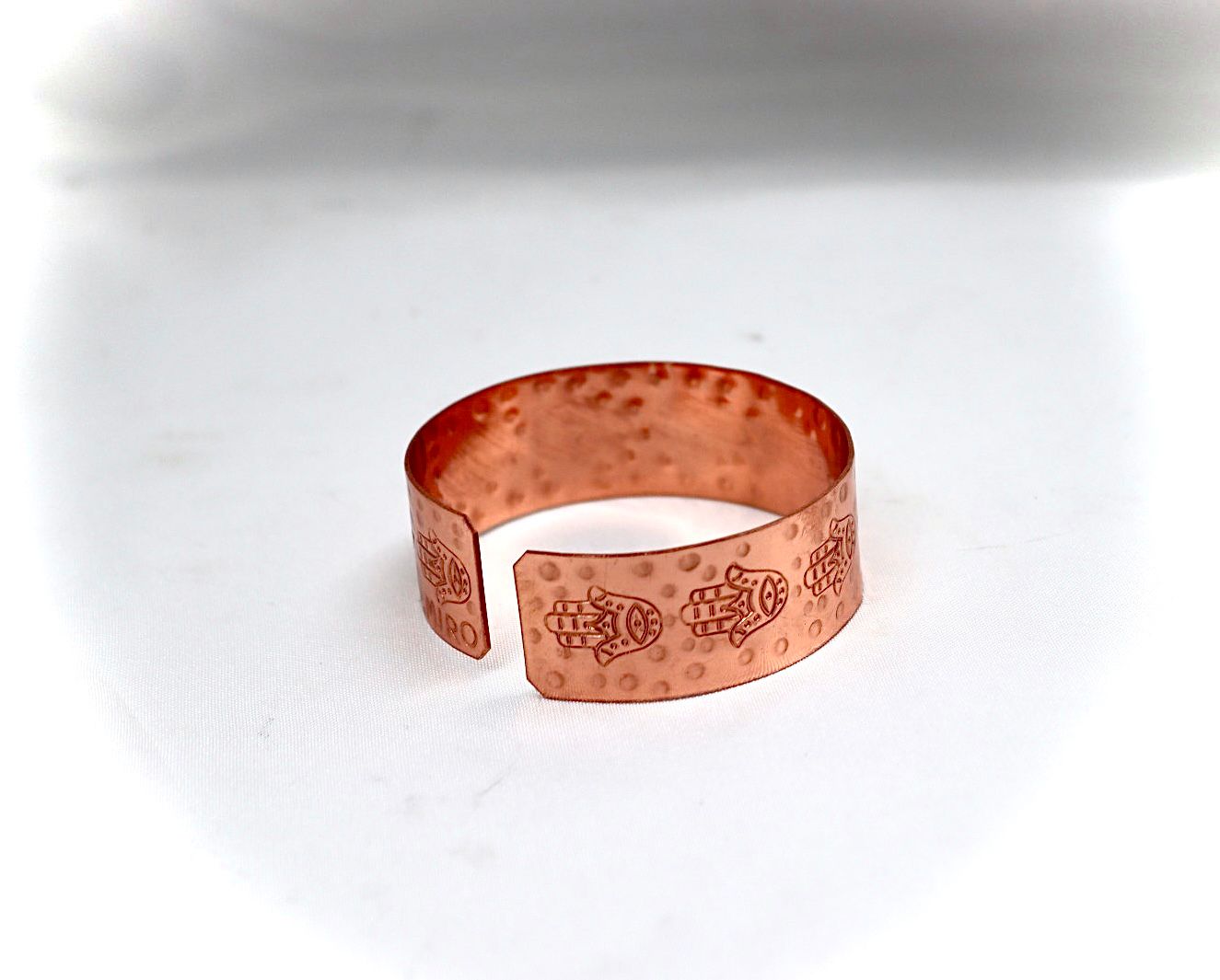 copper bracelet hamsa