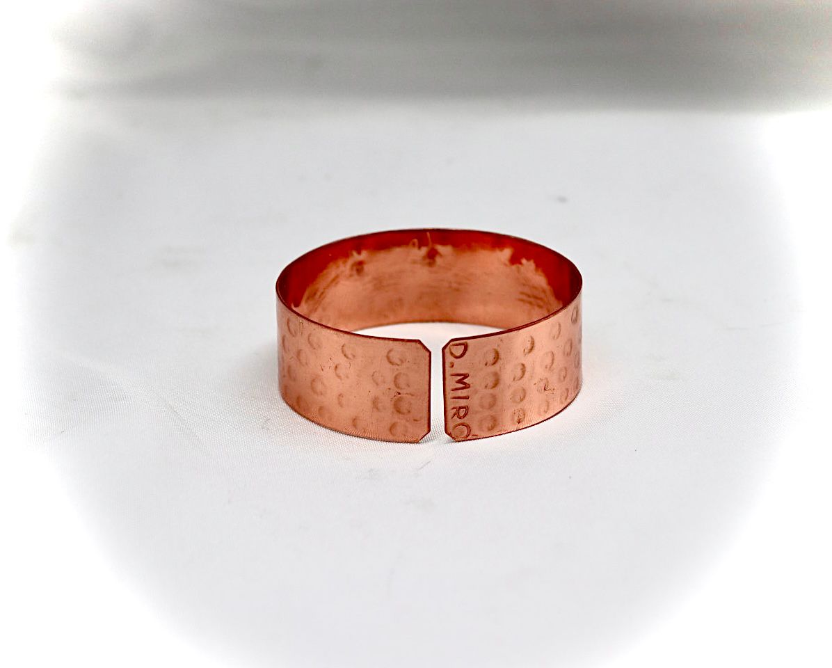 copper bracelet pomegranate