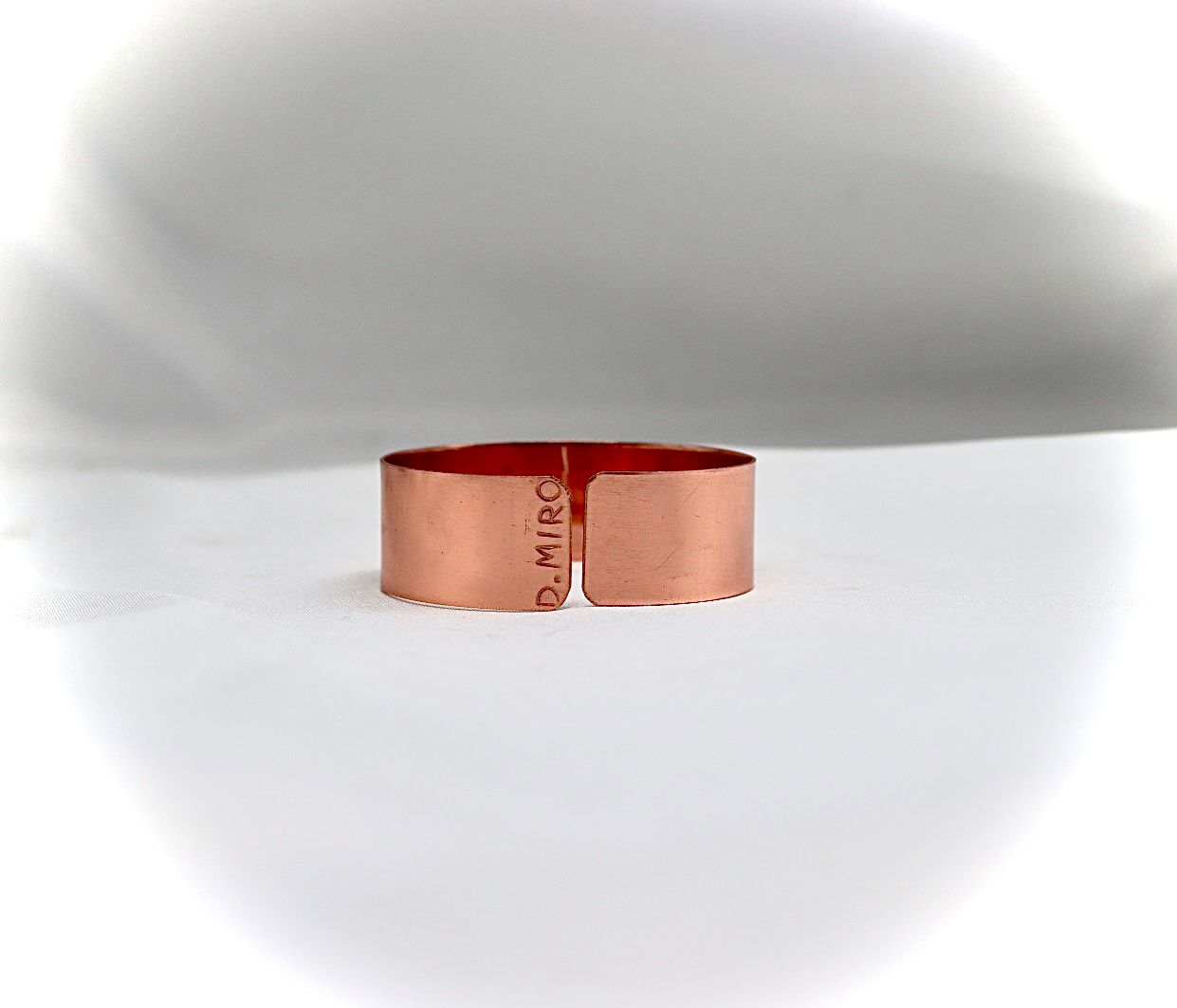 copper bracelet with Star of David