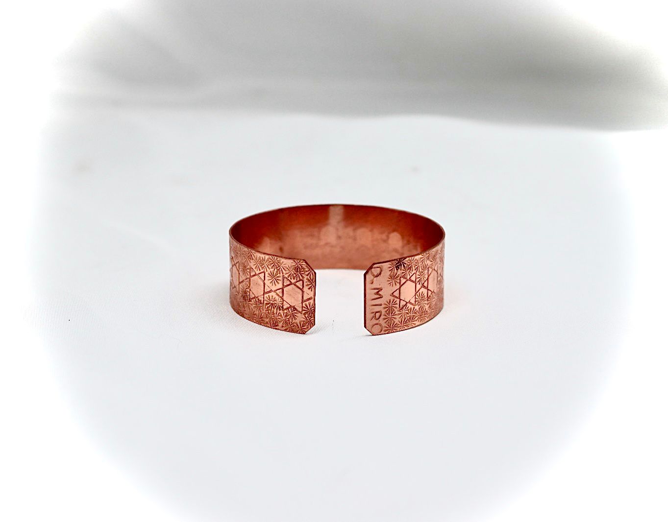 copper bracelet star of David