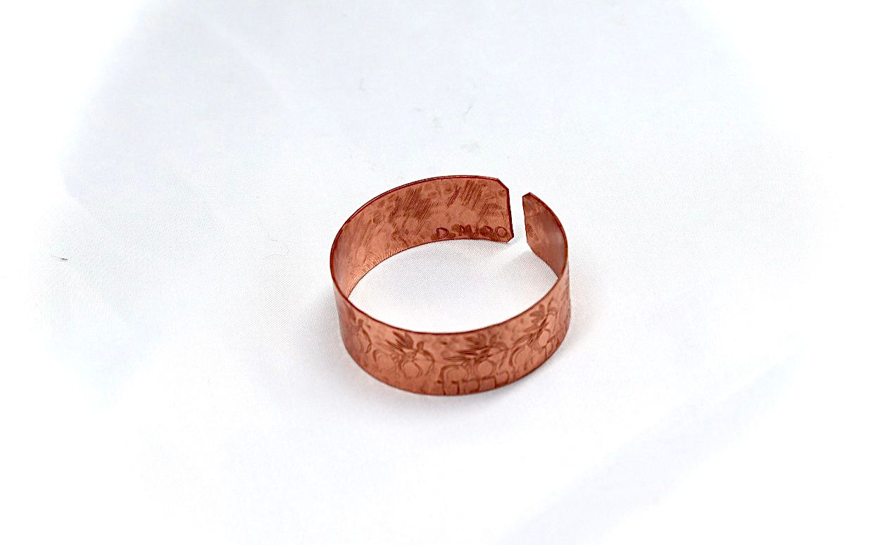 copper bracelet pomegranate