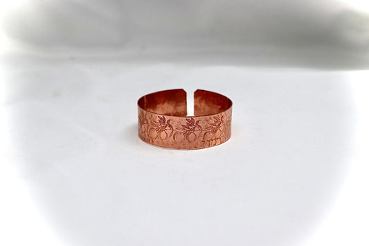 copper bracelet pomegranate