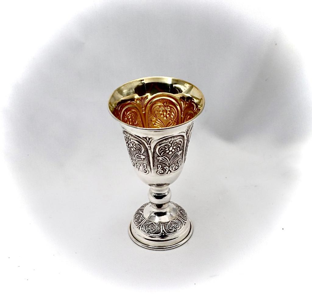 Sterling silver wine cup