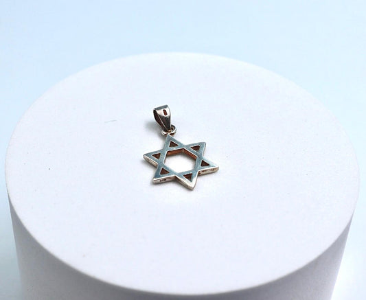 Star of David pendant.