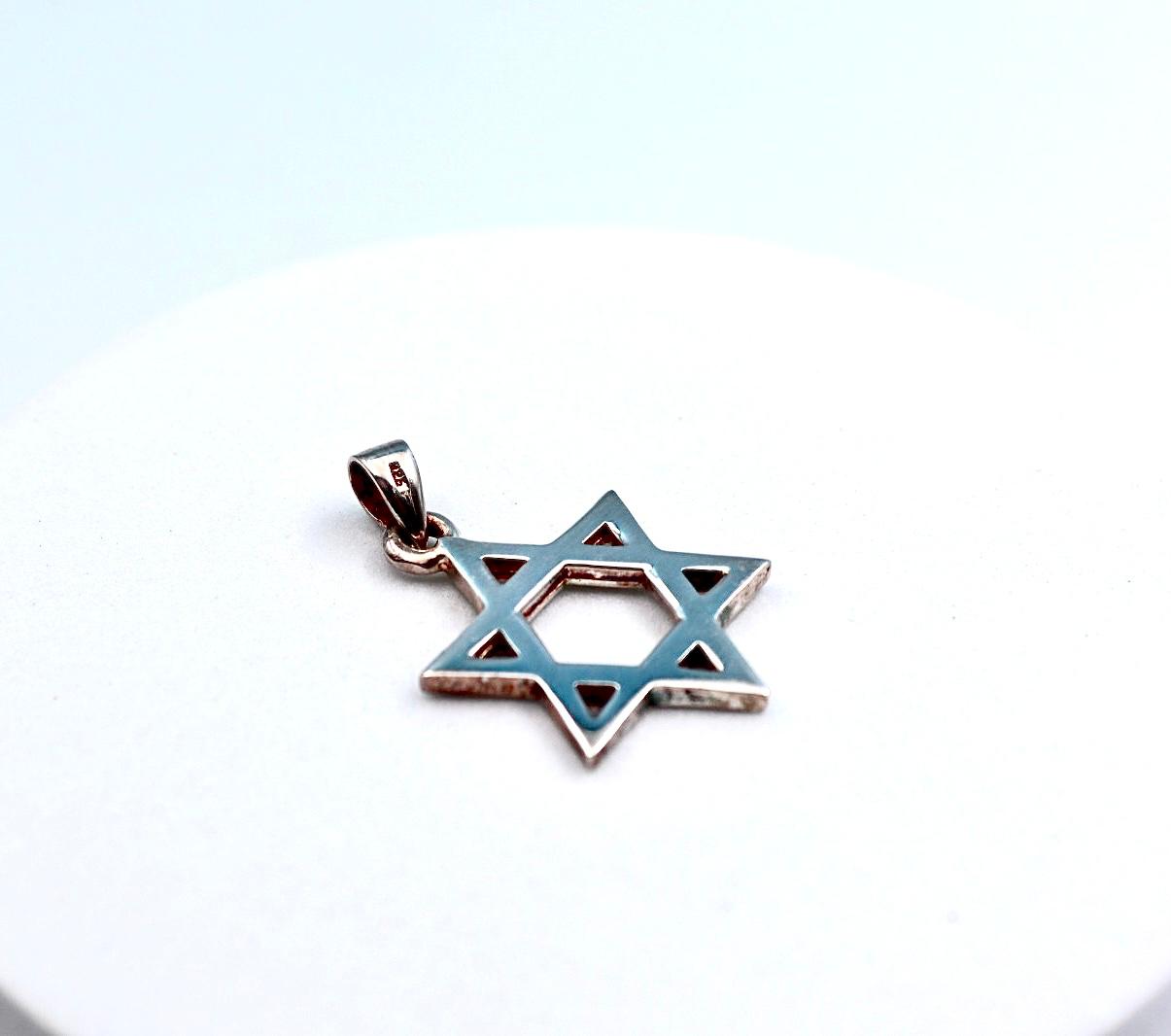 Star of David pendant.