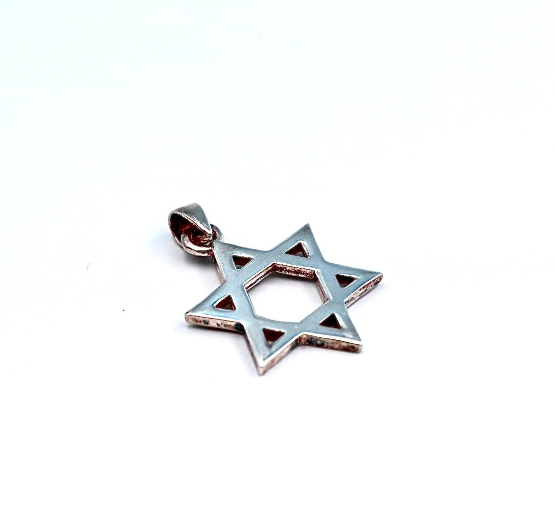 Star of David pendant.