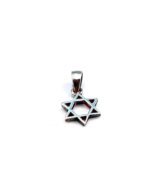 Silver Star of David pendant