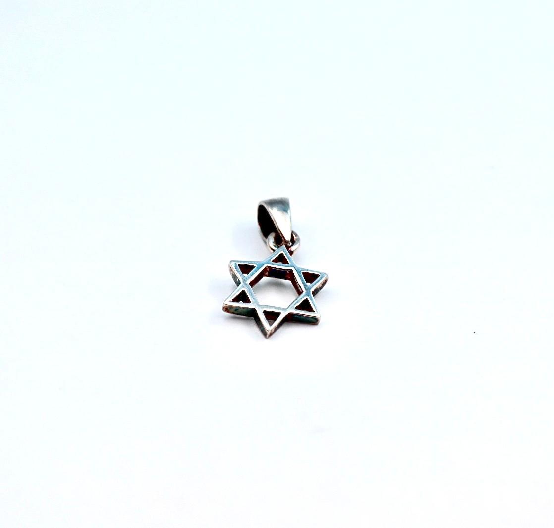 Silver Star of David pendant