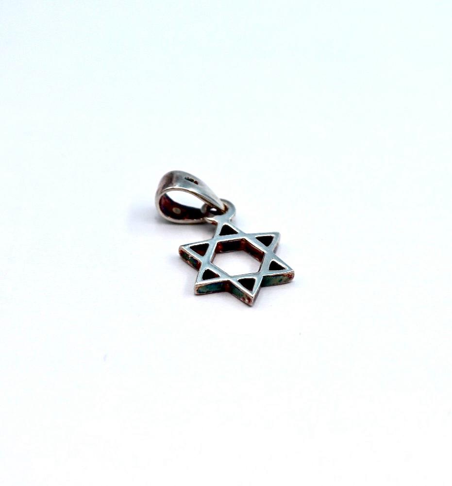 Silver Star of David pendant