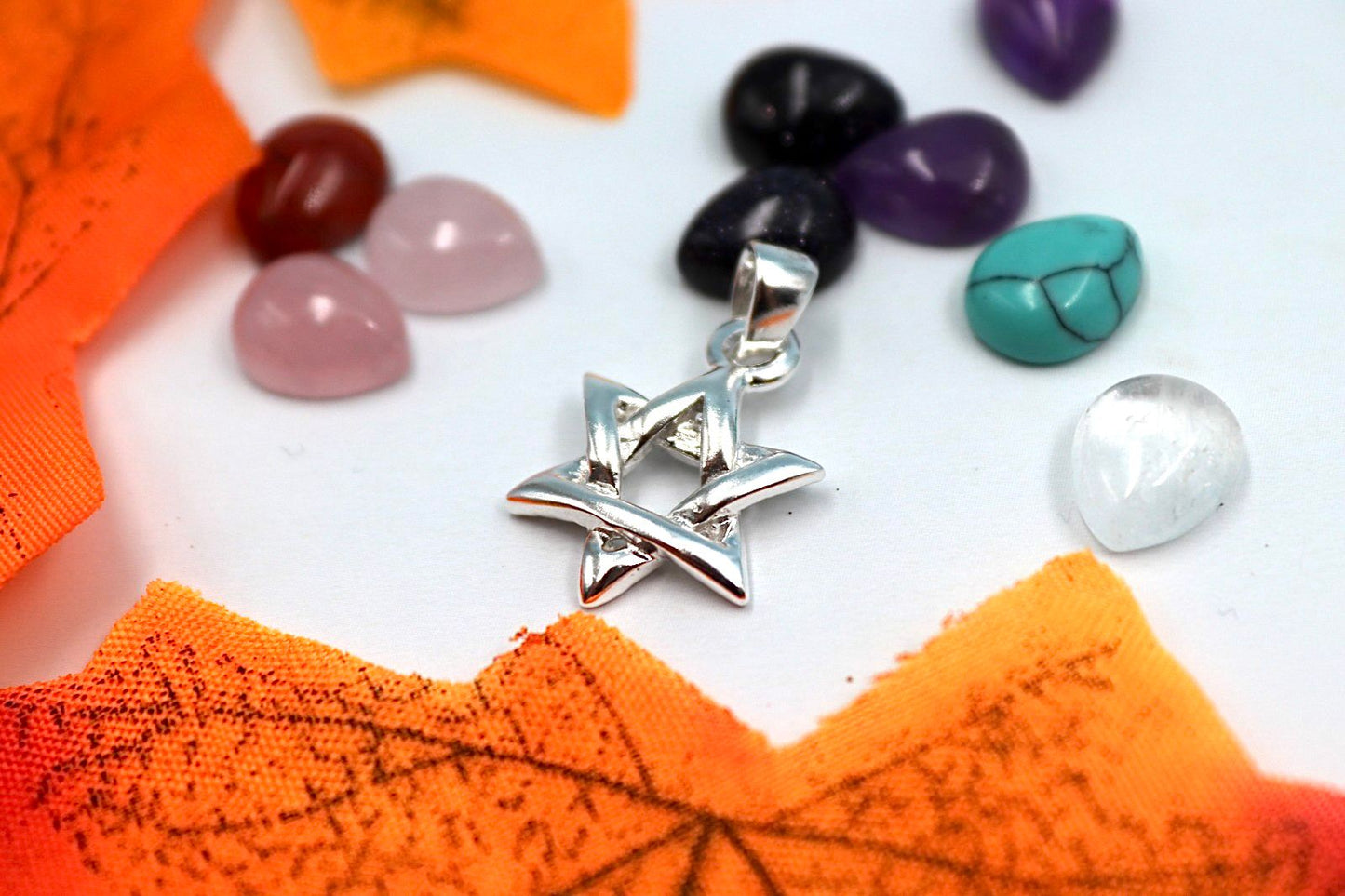 Star of David pendant.