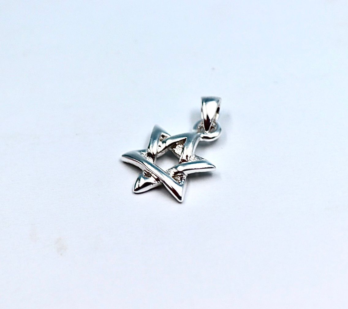 Star of David pendant.