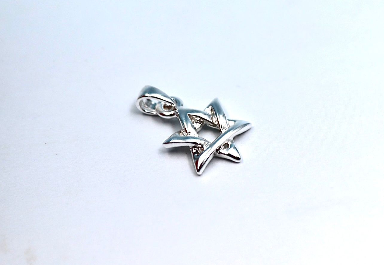 Star of David pendant.