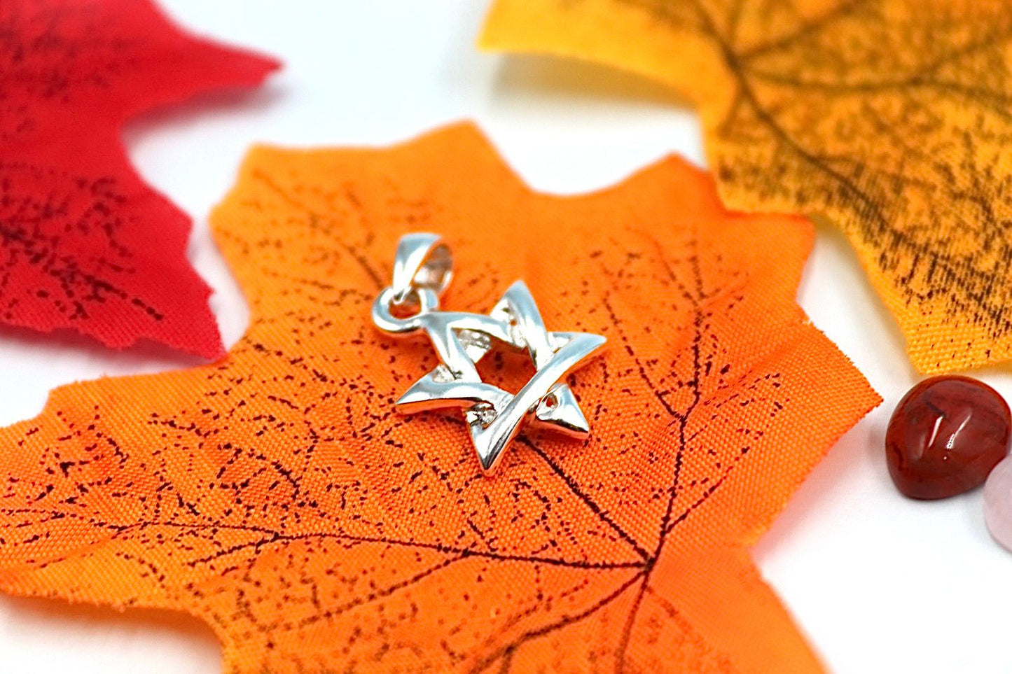 Star of David pendant.