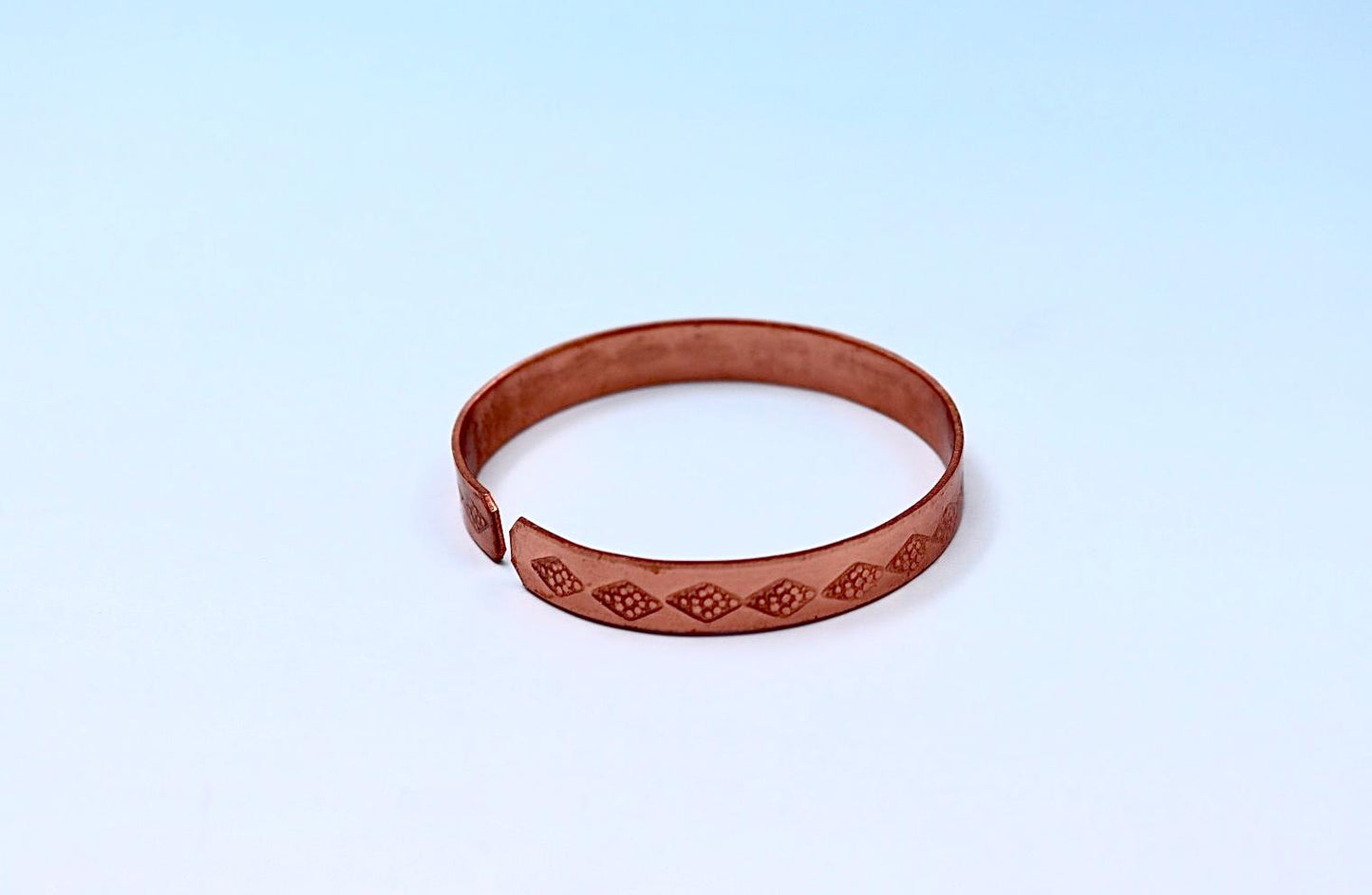 copper bracelet engraved "The nation of Israel lives"