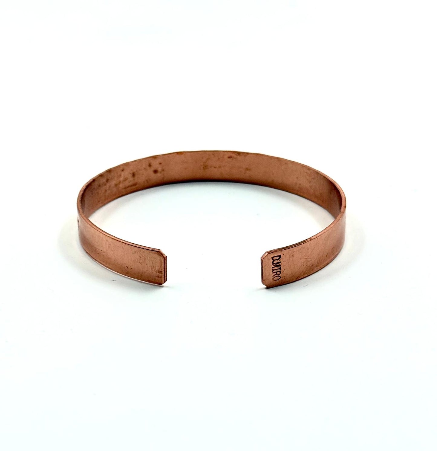 Copper bracelet Engraved:  "He shall receive a blessing from the Lord.."