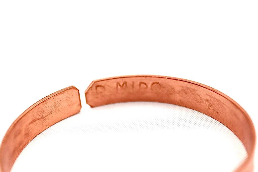 copra bracelet written "The Lord bless you and keep you"