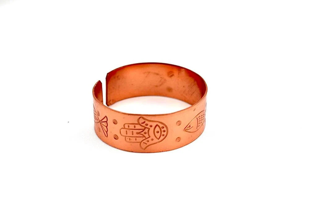 copper bracelet with Fish