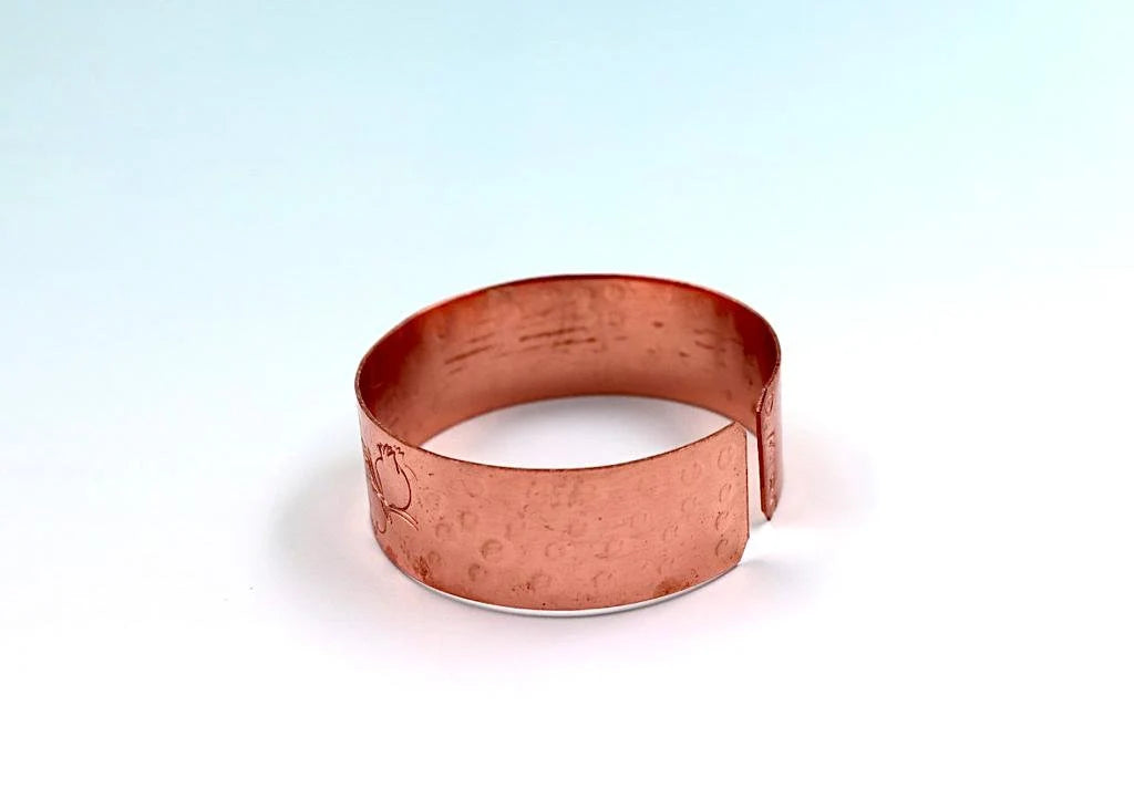 copper bracelet pomegranate