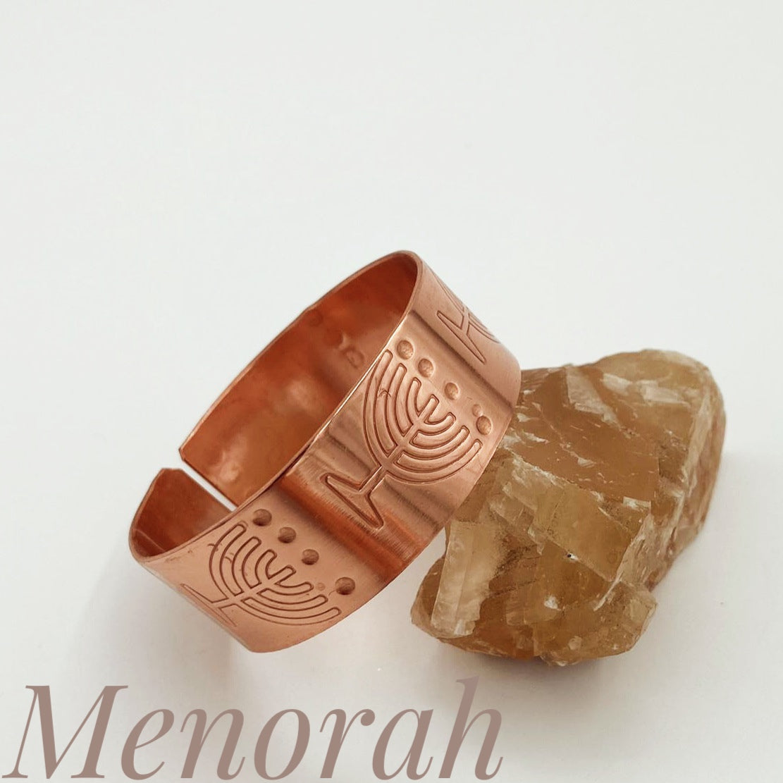 Hand made copper bracelet with unique design