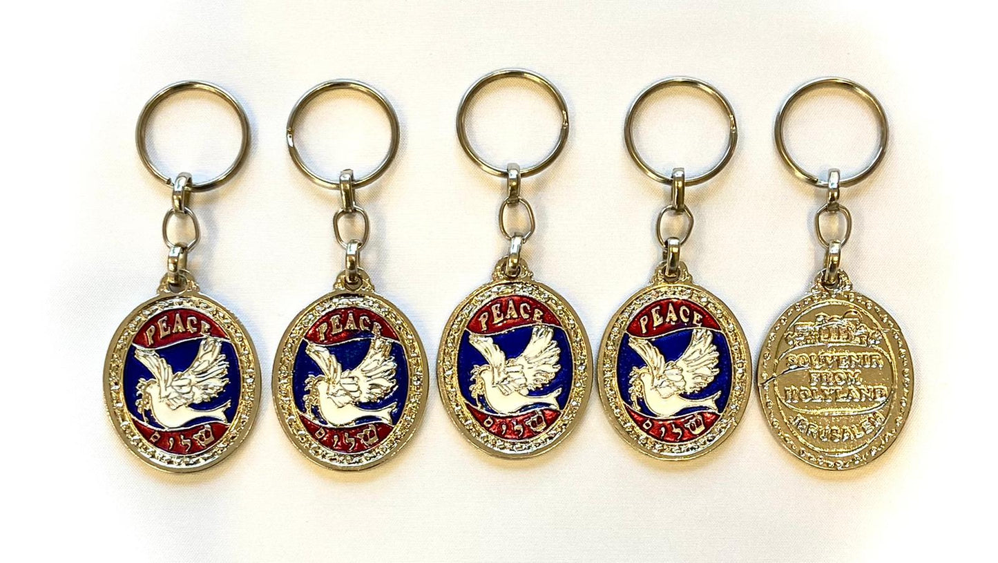 key chain The Dove Of Peace