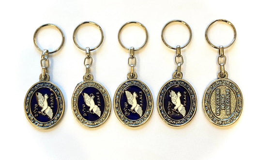 key chain Dove Of Peace