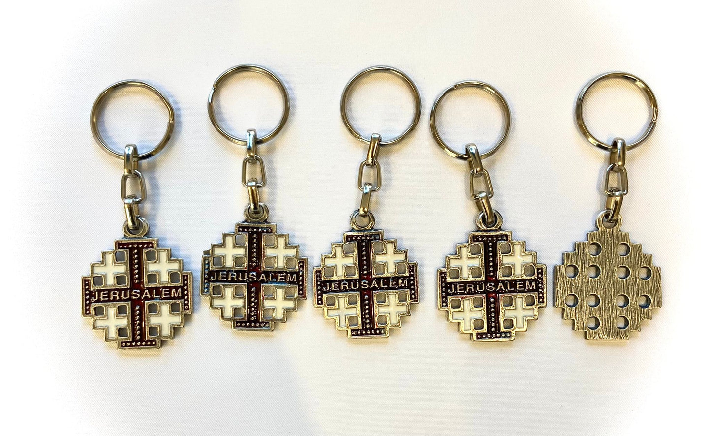 key chain Jerusalem cross