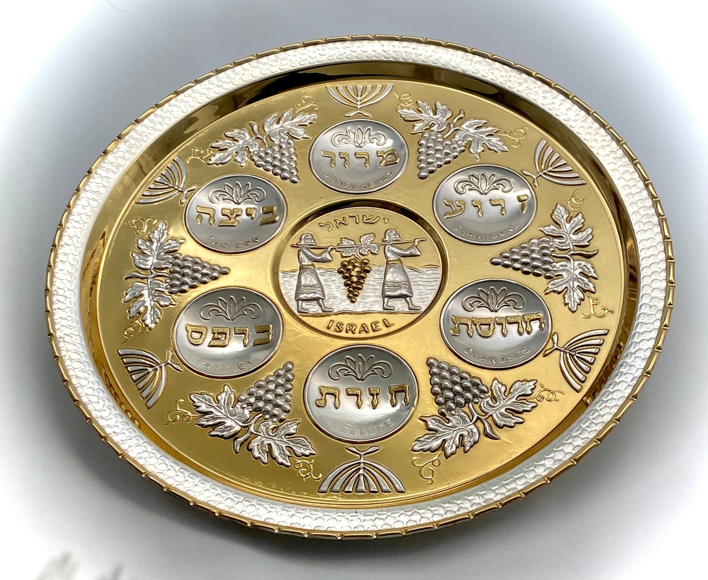 Passover seder plate